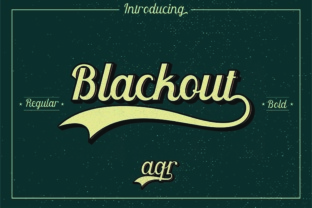 Blackout: A Modern Typeface for Bold Editorial Design
