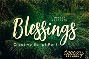 Blessings: A Script Font That Elevates Brand Identity