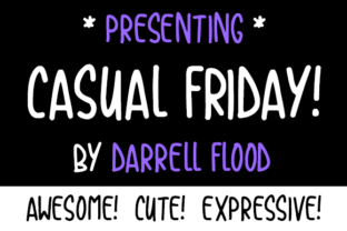 Casual Friday: The Handwritten Font for Social Media