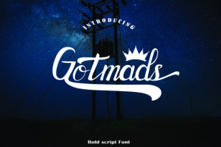 Gotmads: A Painterly Font for Makers