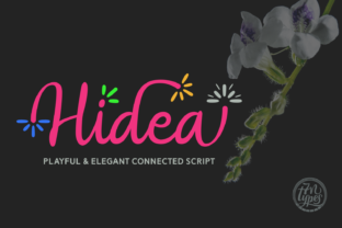 Hidea: A Script Font That Elevates Campaign Visuals