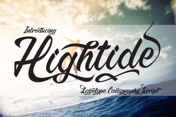 Hightide: A Script Font for Editorial Impact