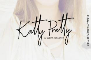 Katty Pretty: A Handwritten Typeface for Editorial Charm