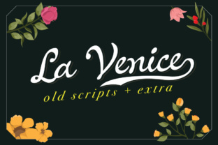 La Venice Font: A Modern Vintage Script for Branding