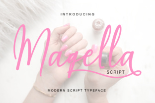 Maqella: A Handcrafted Calligraphy Font for Modern Brands