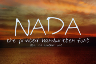 Nada: The Handwritten Font for Scroll-Stopping Design