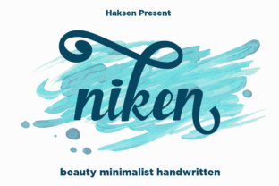 Niken: The Handwritten Font for Makers