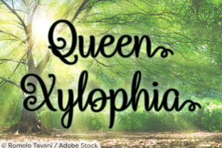 Queen Xylophia: A Premium Script Font for Brand Identity