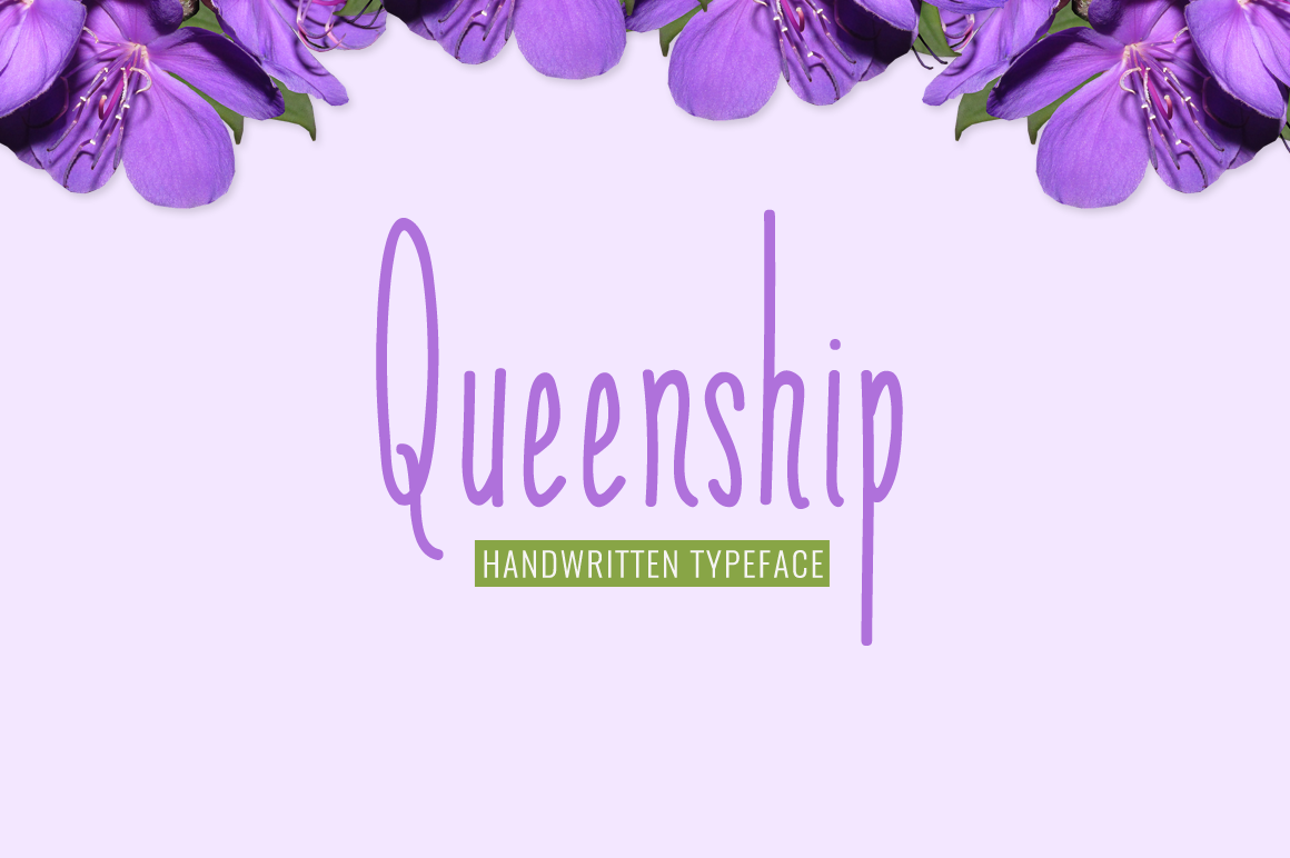Queenship Font: Elevating Web Typography with Playful Elegance