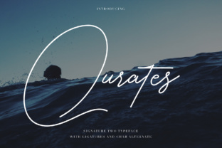 Qurates Signature Two: A Typeface for Modern Brands