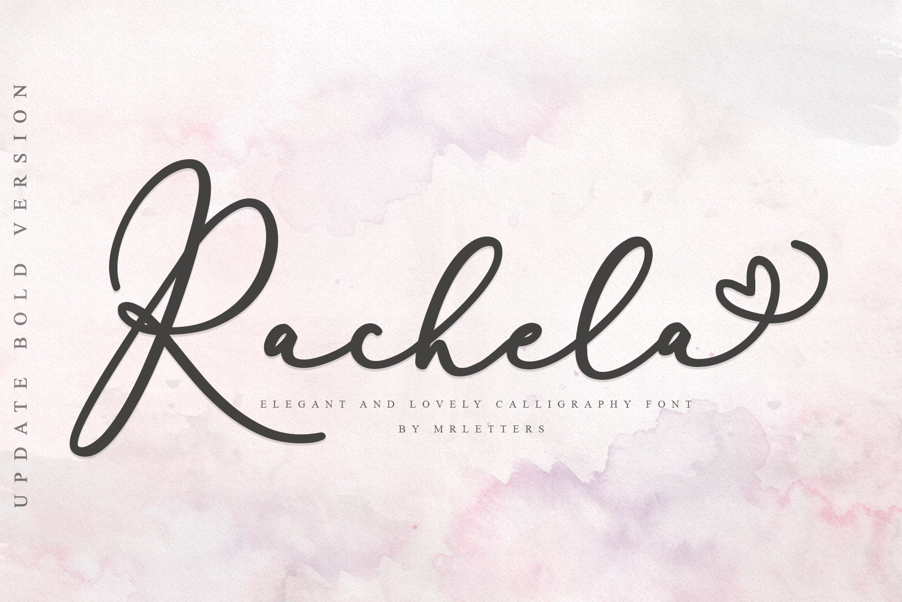 Rachela: A Script Font for Elegant Branding