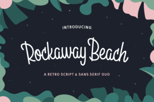 Rockaway Beach Font: A Relaxed Script for Branding