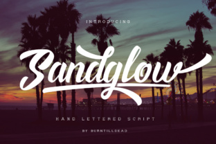 Sandglow Font: Elevating Web Design with Hand-Lettered Style
