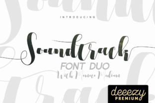 Soundtrack Font Duo: A Typeface for Bold Campaigns