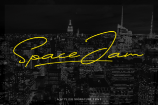 Space Jam: A Handmade Script Font for Editorial Design