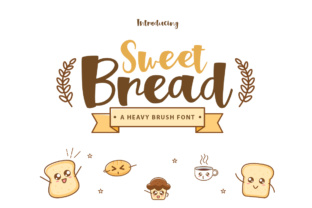 Sweet Bread: A Playful Script Font for Web Design